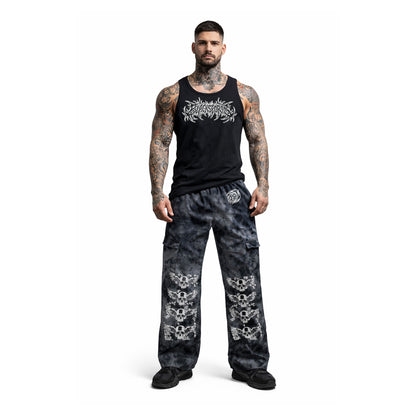 Dark Camo Cargo Pants