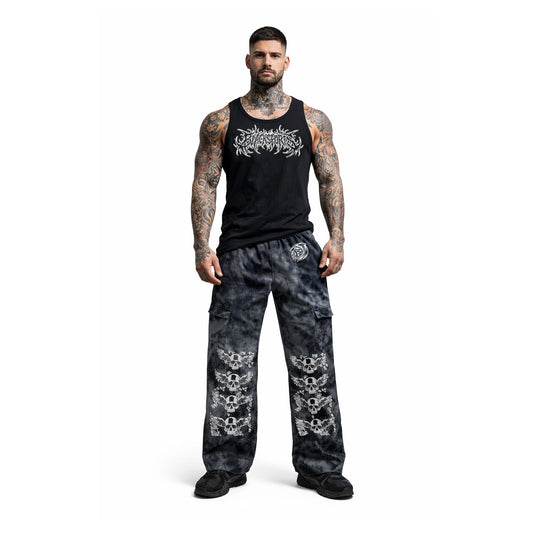 Dark Camo Cargo Pants